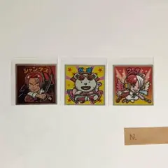 ワンピースマンRED シール シャンクス ベポ ウタ