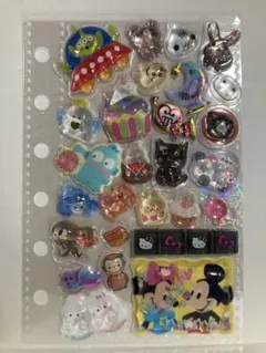 【26】立体シール ミックス おすそ分け シール交換 シール帳 まとめ割 完成品