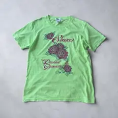チャコット ユナイテッドアスレ コラボ Tシャツ M グリーン 花柄のサムネイル