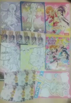 ふたりはプリキュアsplashStar訳ありぬりえメモセット匿名配送
