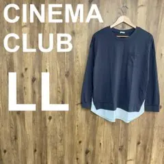 CINEMA CLUB シネマクラブ レディース LLサイズ 長袖カットソー