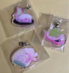 鬼滅の刃　和菓子　アクリルチャーム　ロフト　胡蝶しのぶ　甘露寺蜜璃　禰豆子