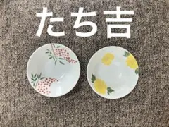 たち吉 皿 2枚セット 花柄