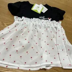 新品　ミニーマウス　ワンピース90