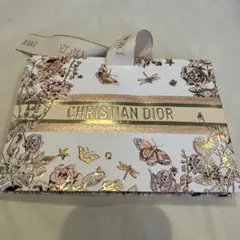 CHRISTIAN DIOR 花柄ショップバッグ