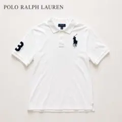 POLO RALPH LAUREN ポロシャツ ホワイト ビッグポニー XLのサムネイル
