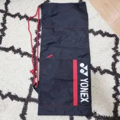 YONEX ラケットバッグ 黒/赤 メッシュポケット付き