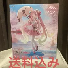 初音ミク　桜ミク　AMP+　フィギュア 桜ドレスver.