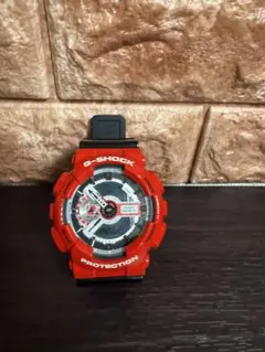 G-SHOCK GA-110RD ブラック＆レッド