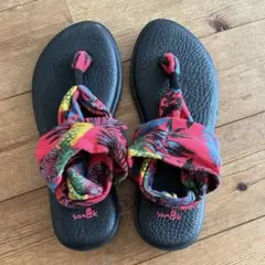 sanuk サヌーク トングサンダル 24cm ハワイ ヨガのサムネイル