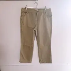 cher◆フルーツケイク チノパン クロップドパンツMベージュ