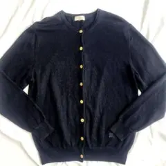 Burberrys'　バーバリー　金ボタン　ニットカーディガン