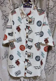 【新品】SPRAY PREMIUM 半袖柄シャツ フリーサイズ