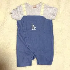 petit main 半袖ロンパース・カバーオール LA Dodgers