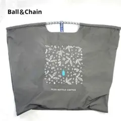 ボールアンドチェーン　BLUE BOTTLE COFFEE　エコバッグ　Lのサムネイル