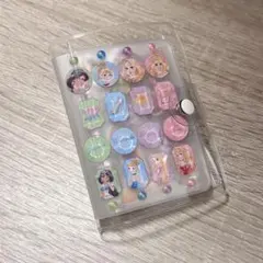 ミニシール帳完成品　おすそ分け　プリンセスなど