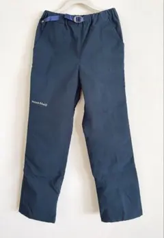 モンベル Kid’s パンツ 130サイズ ネイビー アウトドア用 ズボン