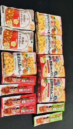 離乳食セット 12か月用 7コ+どんぶり用6コ
