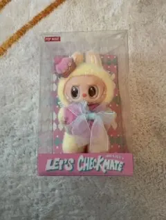 ラブブ　POP MART LET'S CHECKMATE ぬいぐるみ