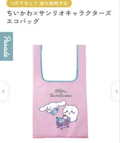 ちいかわ×サンリオキャラクターズエコバッグ
