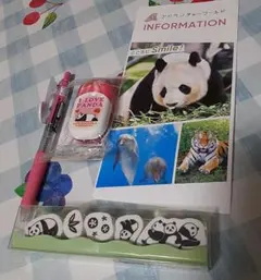 アドベンチャーワールド　パンダグッズ　ステーショナリーのサムネイル