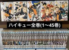 ハイキュー全巻(1〜45巻)