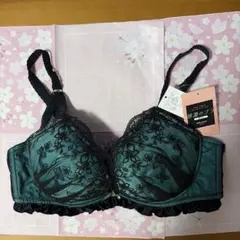 tutuanna 感激のブラ 寄せる ブラ単体 グリーン D75 チュチュアンナ