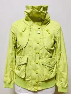 ★新品 ジャンバー 蛍光 黄緑 Mのサムネイル