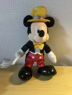 ミッキーマウス タキシードぬいぐるみ