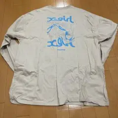 X-girl 長袖 Tシャツ カットソー