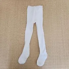ホワイト キッズタイツ サイズ105