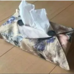 【新品】ハンドメイドのボックスティッシュカバー