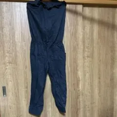 ロペピクニック　ネイビー オールインワン