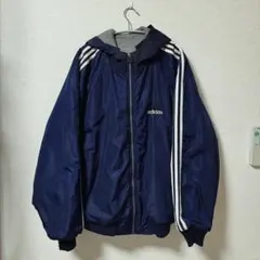 90's adidas リバーシブルブルゾン