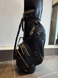［最終値下げ］ HONMA ホンマゴルフ キャディバッグ ブラック&ゴールドのサムネイル