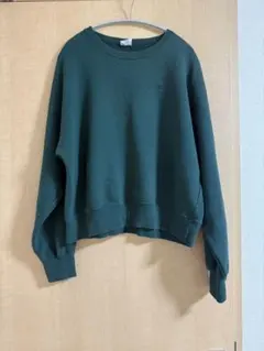 Champion ダークグリーン トレーナー