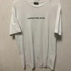 DIESEL copyright コピーライトエンブロイダリー　Tシャツ　S