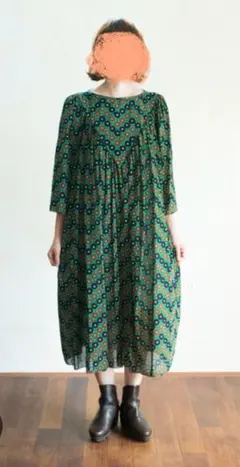 美品☆ミナペルホネンyukiotoタートルネック mina perhonen（ミナペルホネン） *winter sleep タートルネック