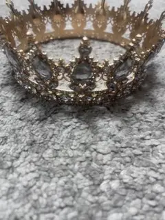 ゴールドクリスタルティアラ