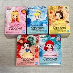 Disney Characters Qposket petit 5個セットのサムネイル