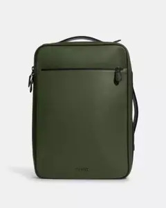 美品 COACH newyork 本革 ビジネス オフィス レザーバックパック