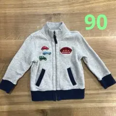 美品 ミキハウス ジャケット 90