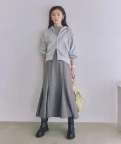 VIS 美easyウーリッシュバックレースアップマーメイドSK