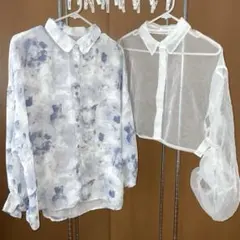 シアーシャツ2枚セット MURUA・GRL