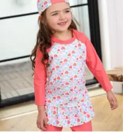 着用2回！水着♡ハート柄