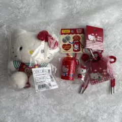 ★ハローキティ★NEWYORK根付け＆ミニフィギュアチャーム★レア★K505 ☆ハローキティ☆NEWYORK根付け＆ミニフィギュアチャーム☆レア☆K505