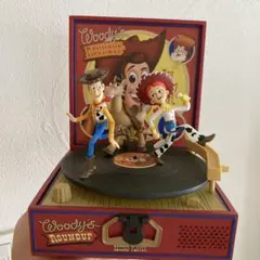 レア　トイストーリー　ラウンドアップ　木製フィギュア3体セット レア トイストーリー ラウンドアップ 木製フィギュア3体セット