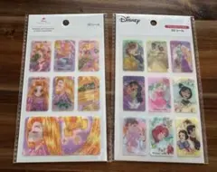 プリンセス　3Dシール　2点セット シール ディズニー