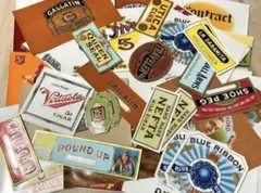 2セット限定 ヴィンテージ　シガーボックスラベル　55枚 2 ジャンクジャーナル