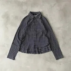 03年製 tricot COMME des GARCONS ボーダーシャツ 切替のサムネイル